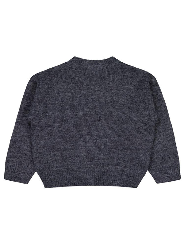 Civil Girls Unicıorn Desenli 2-5 Yaş Kazak - Gri