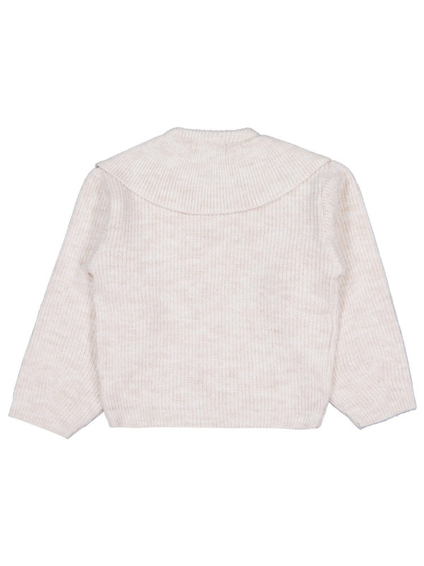 Civil Girls Yakalı 6-9 Yaş Hırka - Bej