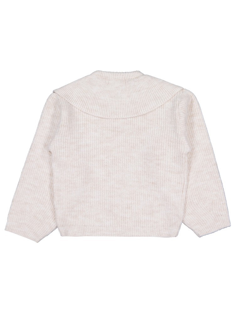 Civil Girls Yakalı 6-9 Yaş Hırka - Bej