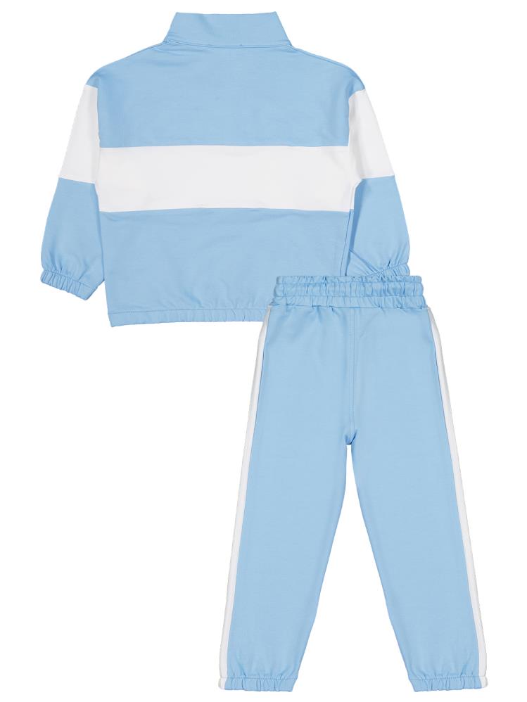 Civil Girls Parçalı 2-5 Yaş Eşofman Takımı - Mavi