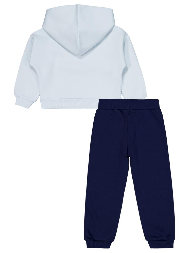 Civil Girls Yıldızlar Baskılı 2-5 Yaş Eşofman Takımı - Mavi