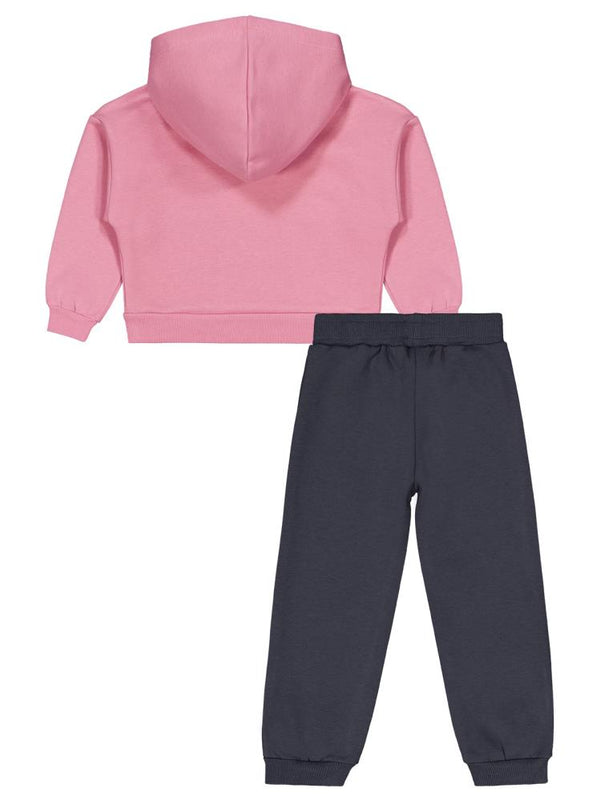 Civil Girls Yıldızlar Baskılı 2-5 Yaş Eşofman Takımı - Pembe