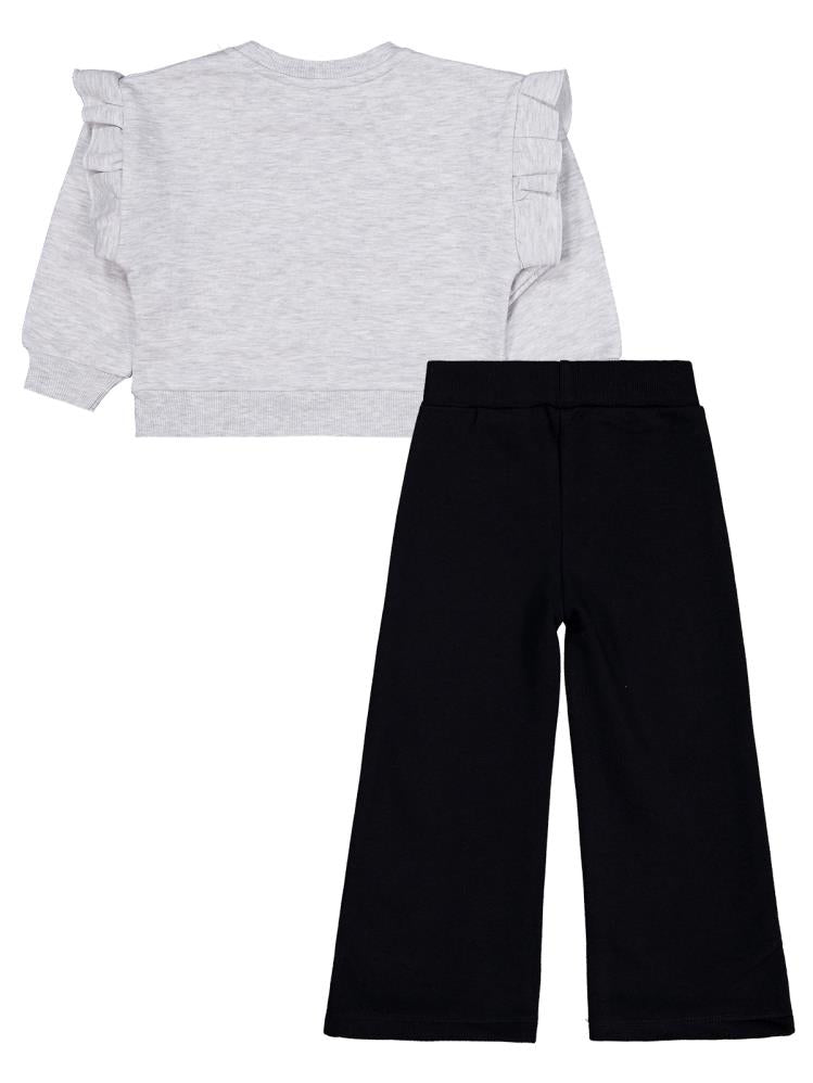 Civil Girls Shıne Star Baskılı 2-5 Yaş Eşofman Takımı - Gri