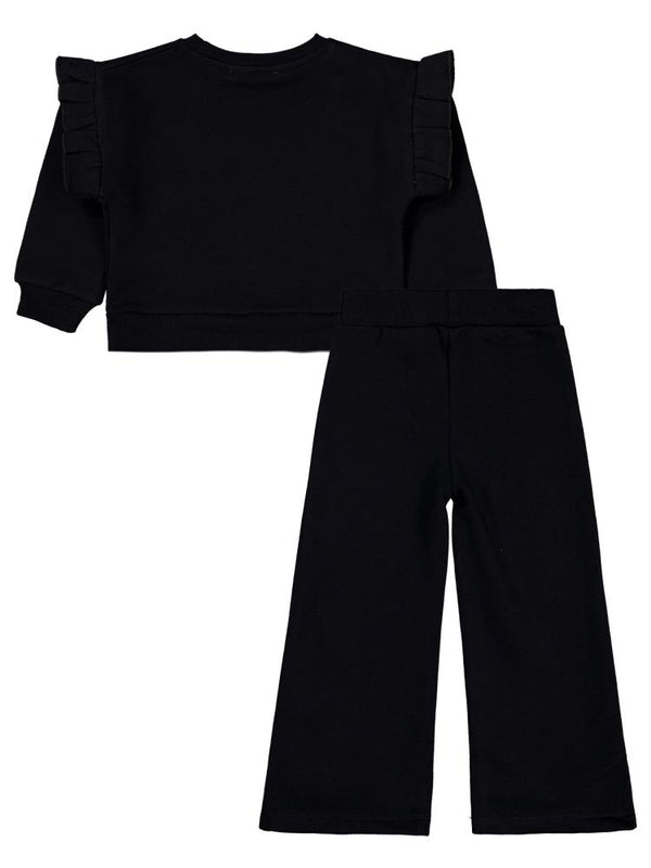 Civil Girls Shıne Star Baskılı 2-5 Yaş Eşofman Takımı - Siyah