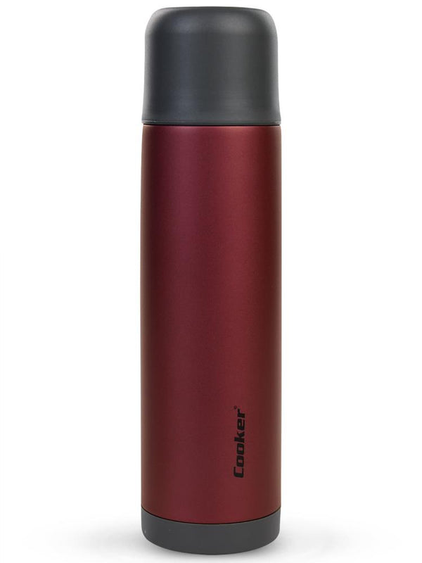 Cooker Çelik Termos 0,75 lt - Kırmızı