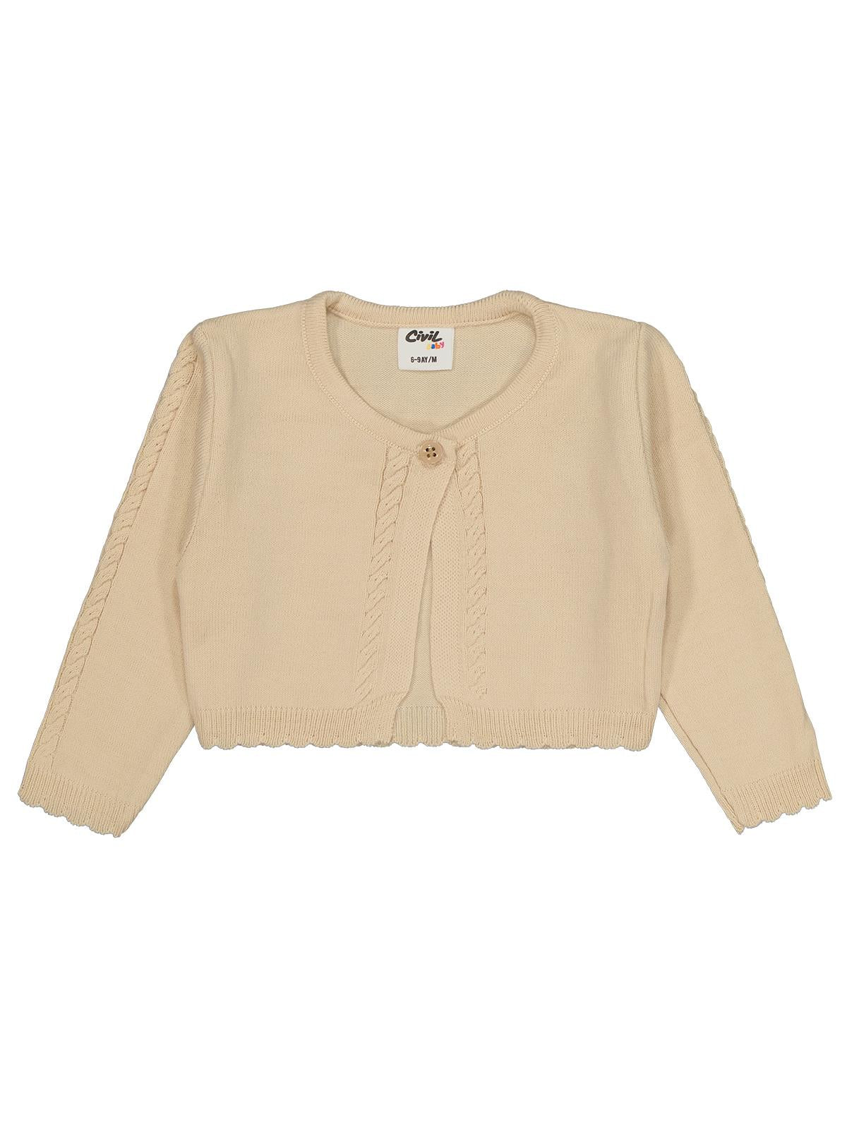 Civil Baby Pitikare Desenli 6-18 Ay Elbise - Yeşil