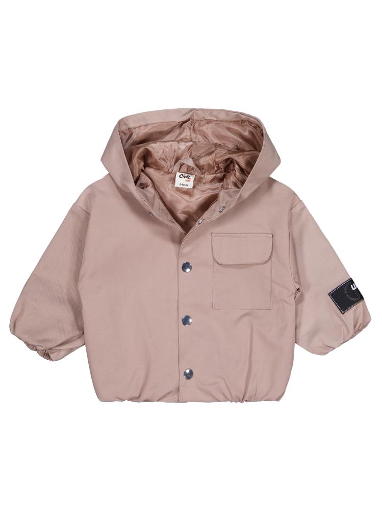 Civil Baby Sırt Baskılı 6-18 Ay Ceket - Bej