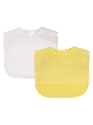 Civil Baby Düz 2 Li Mama Önlüğü - Beyaz