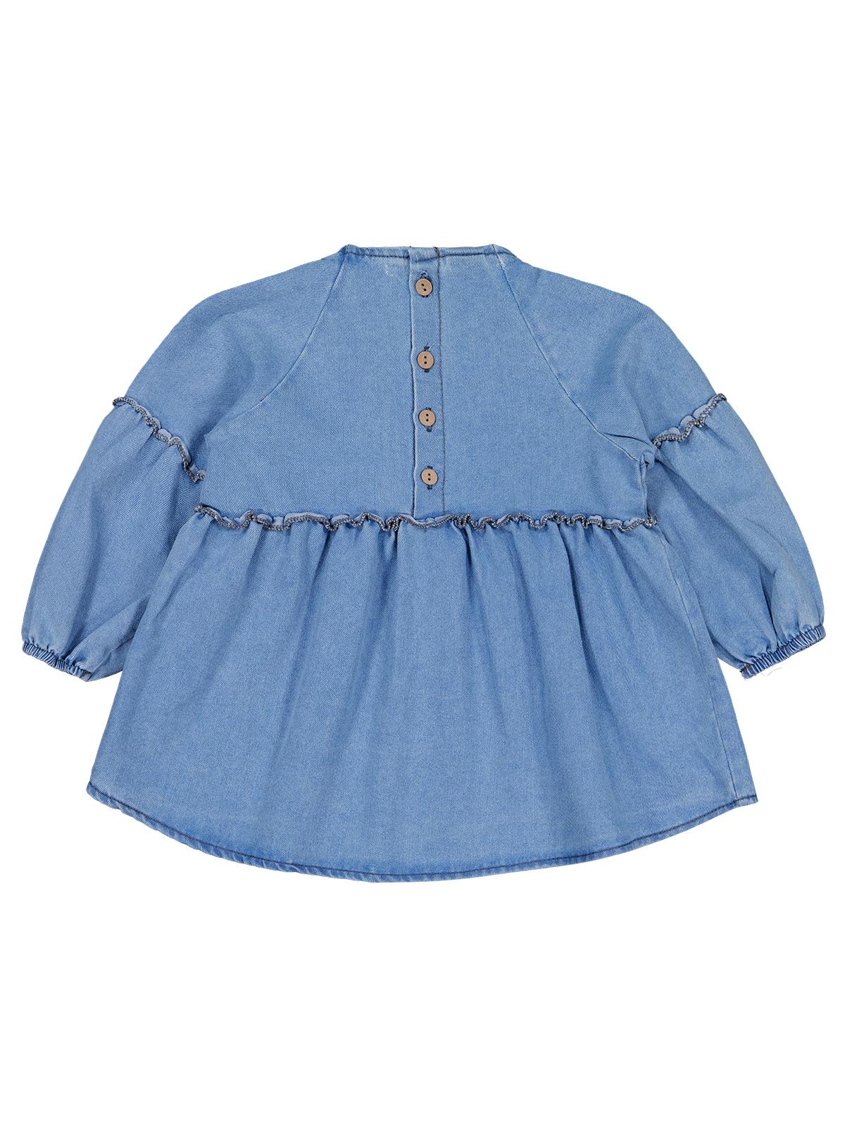 Civil Baby Kot 6-18 Ay Elbise - Mavi