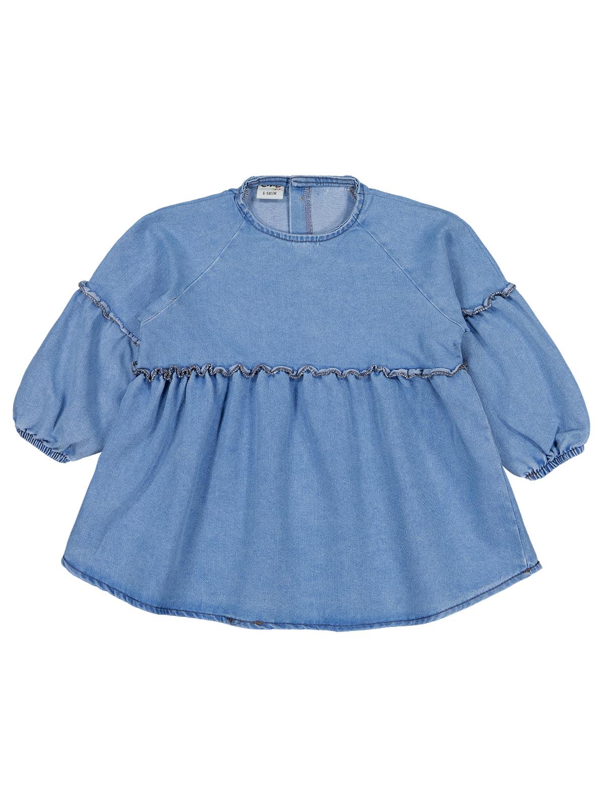 Civil Baby Kot 6-18 Ay Elbise - Mavi