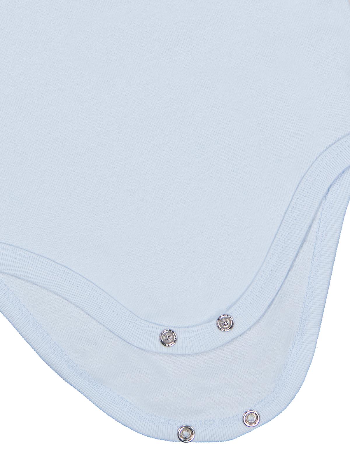 Civil Baby Düz Renkli Uzun Kol 12-36 Ay Çıtçıtlı Badi - Mavi