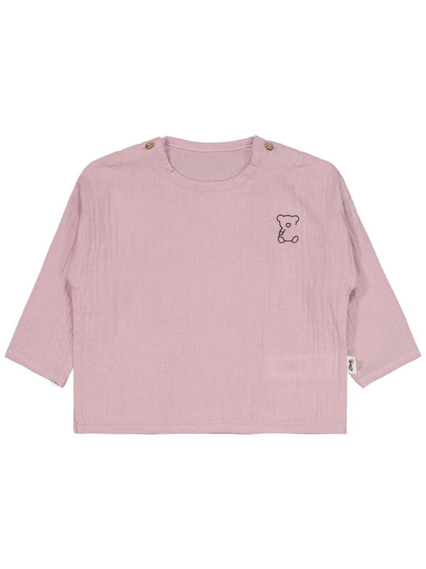 Civil Baby Ayıcık Baskılı 6-18 Ay Takımı - Pembe