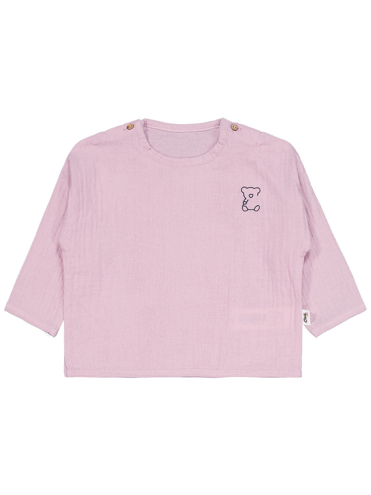 Civil Baby Ayıcık Baskılı 6-18 Ay Takımı - Pembe