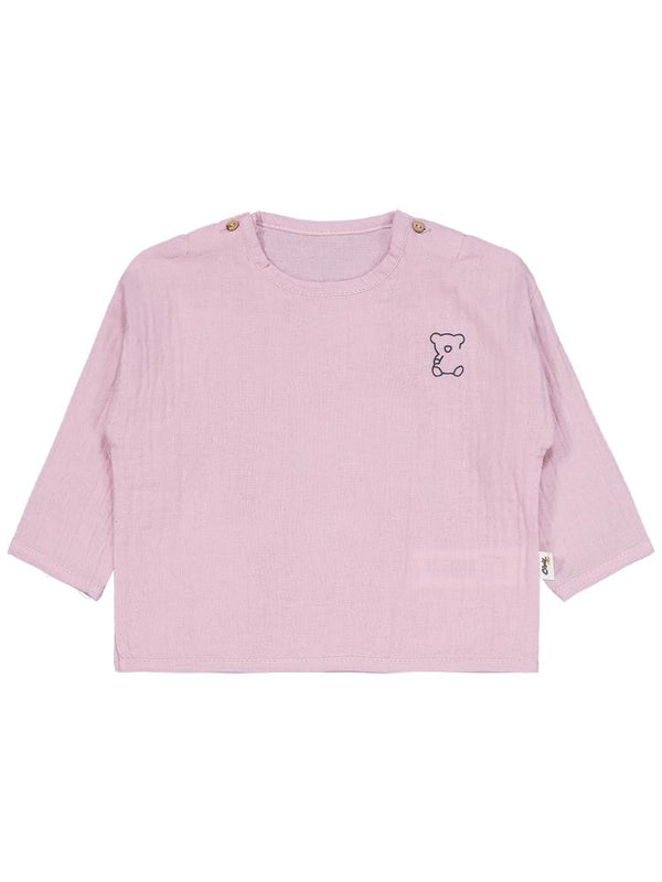 Civil Baby Ayıcık Baskılı 6-18 Ay Takımı - Pembe