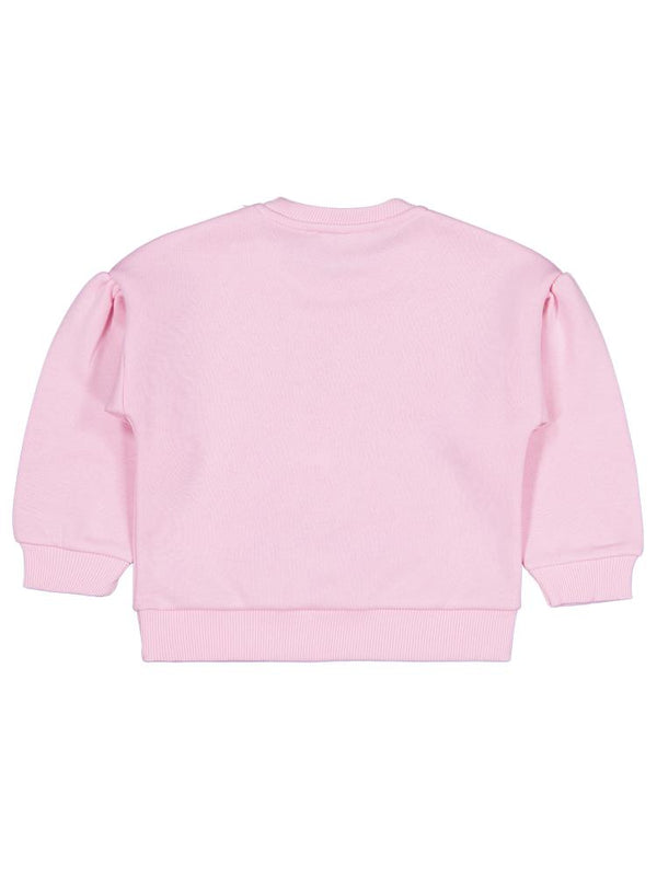 Civil Girls Tavşan Nakışlı 2-5 Yaş Sweatshirt - Pudra
