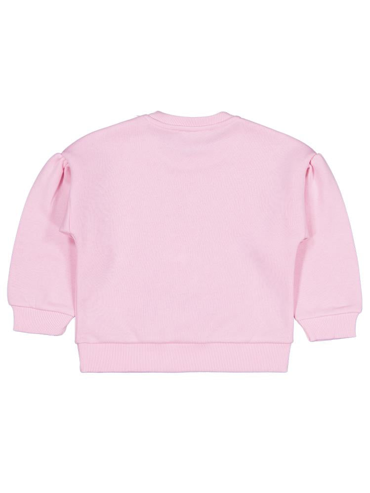 Civil Girls Tavşan Nakışlı 2-5 Yaş Sweatshirt - Pudra