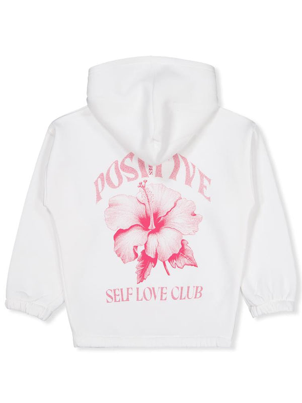 Civil Girls Çiçek Baskılı 6-9 Yaş Sweatshirt - Ekru