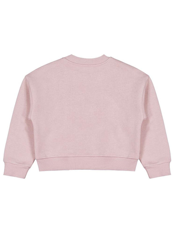 Civil Girls Kelebek Aksesuarlı 2-5 Yaş Sweatshirt - Pembe