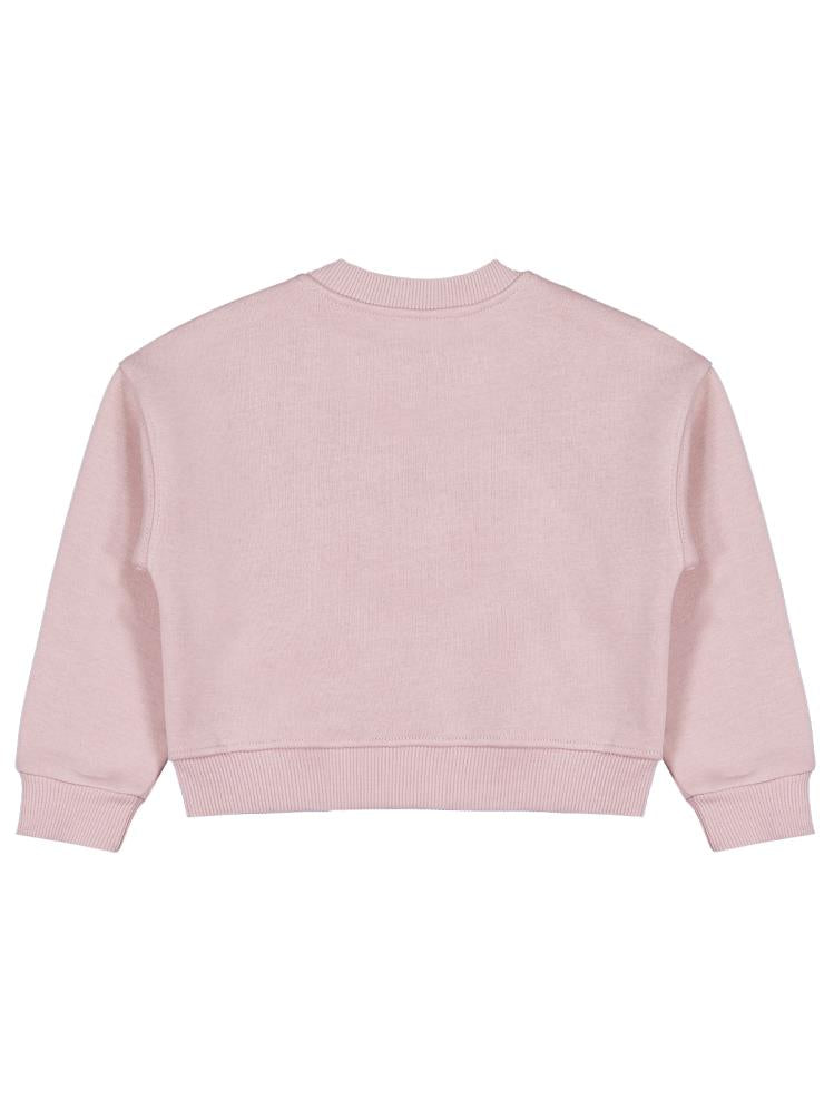 Civil Girls Kelebek Aksesuarlı 2-5 Yaş Sweatshirt - Pembe