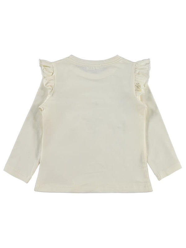 Civil Girls FABULOUS BASKILI 2-5 Yaş Sweatshirt - Ekru