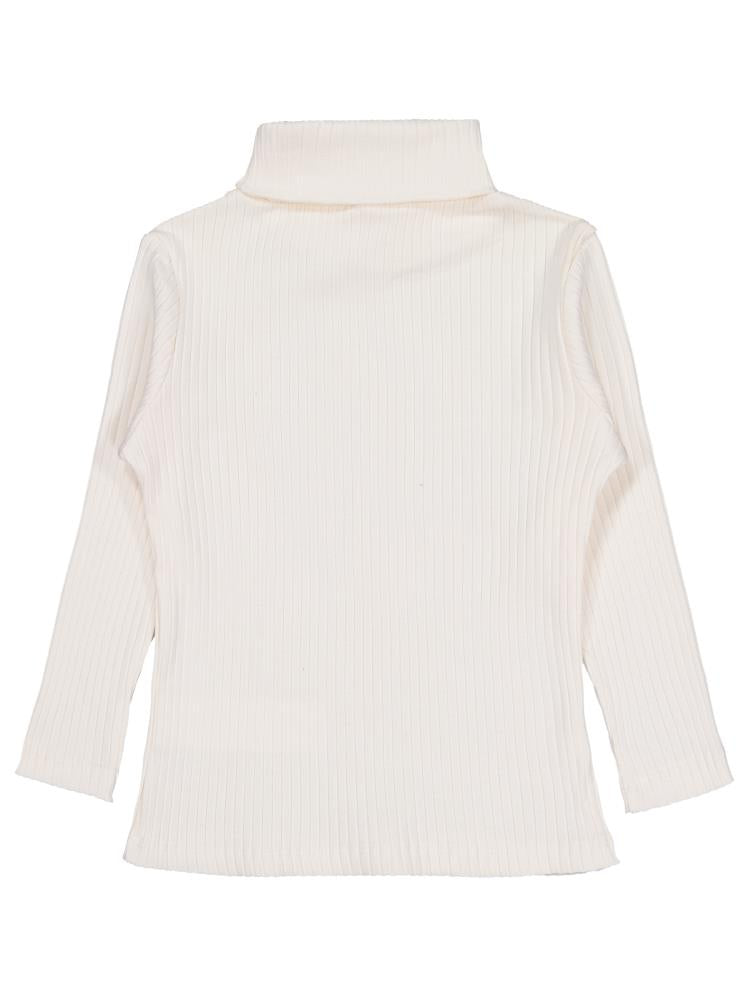 Civil Girls Boğazlı 2-5 Yaş Sweatshirt - Ekru