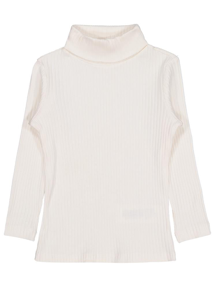 Civil Girls Boğazlı 6-9 Yaş Sweatshirt - Ekru