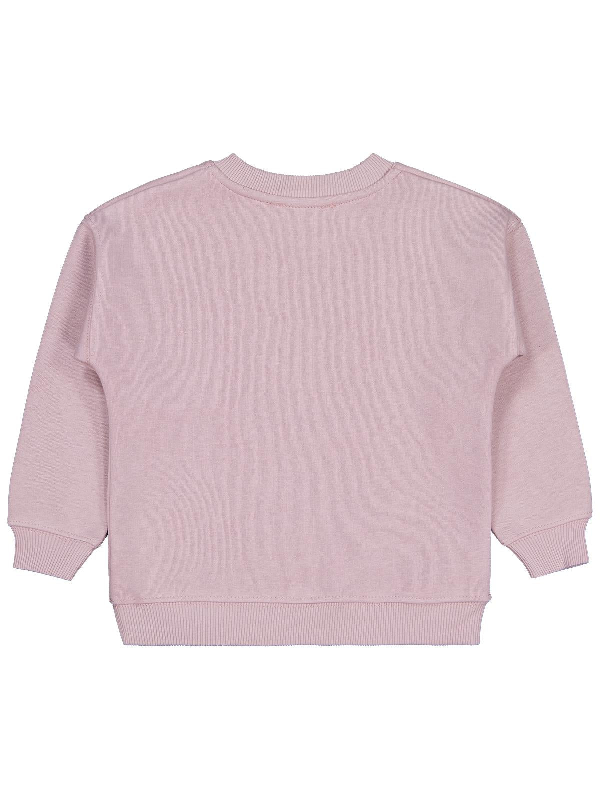 Civil Girls Posıtıvıty Baskılı 2-5 Yaş Sweatshirt - Pembe