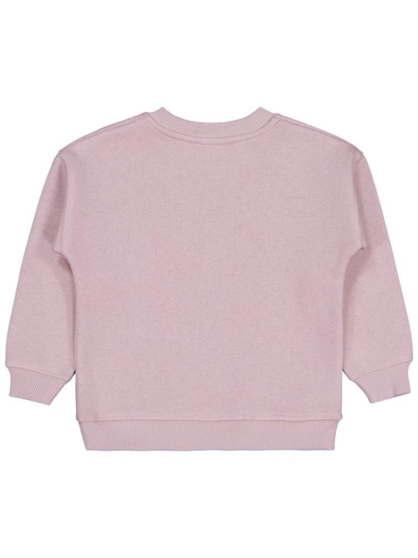 Civil Girls POSSITIVE Baskılı 2-5 Yaş Sweatshirt - Pembe