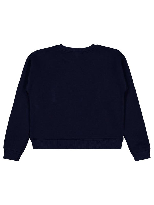 Civil Girls Los Angeles Baskılı 10-13 Yaş Sweatshirt - Lacivert