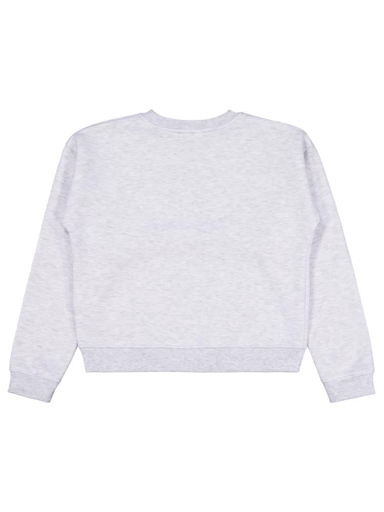 Civil Girls Los Angeles Baskılı 10-13 Yaş Sweatshirt - Gri