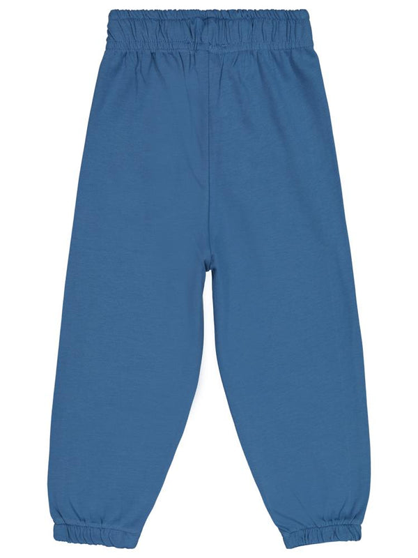 Civil Boys CVL Nakışlı Süs Bağcıklı 2-5 Yaş Eşofman Altı - Mavi