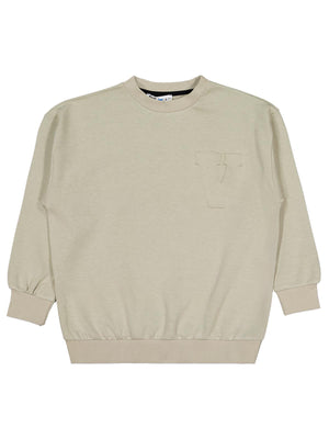 Civil Boys Lets Play Konsol Baskılı 10-13 Yaş Sweatshirt - Bej