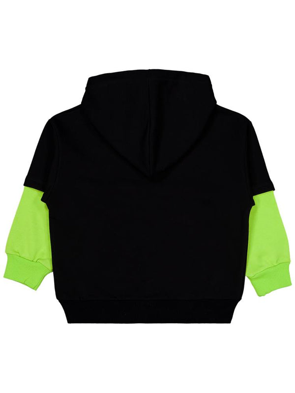 Civil Boys Lets Play Konsol Baskılı 10-13 Yaş Sweatshirt - Siyah