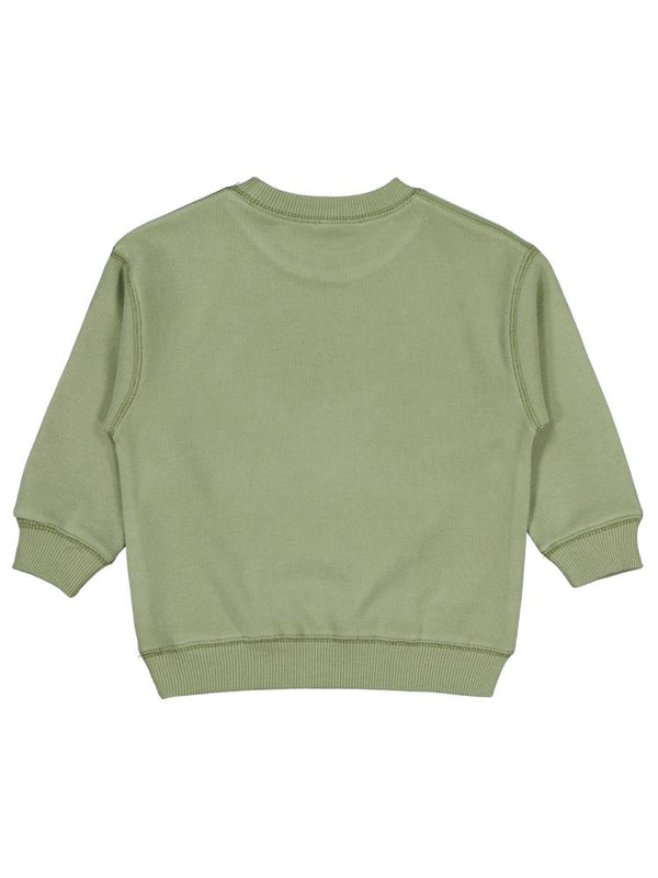 Civil Boys Karyoka Dikişli 2-5 Yaş Sweatshirt - Haki