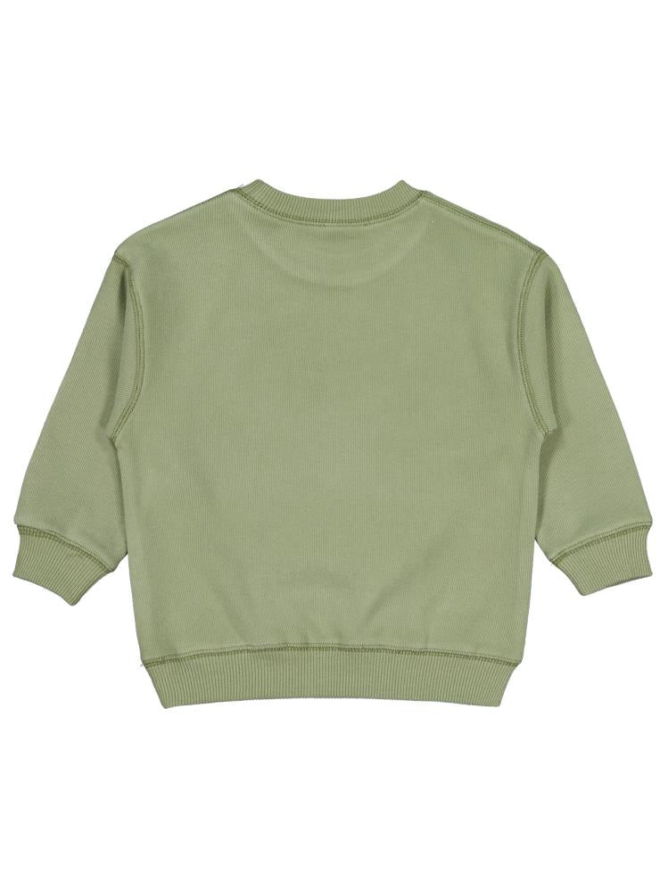 Civil Boys Karyoka Dikişli 2-5 Yaş Sweatshirt - Haki