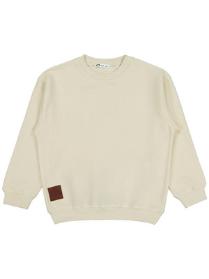 Civil Boys Karyoka Dikişli 6-9 Yaş Sweatshirt - Bej