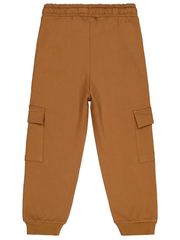 Civil Boys Cep Kapağı Prehıstorıc Baskılı 10-13 Yaş Eşofman Altı - Kahverengi