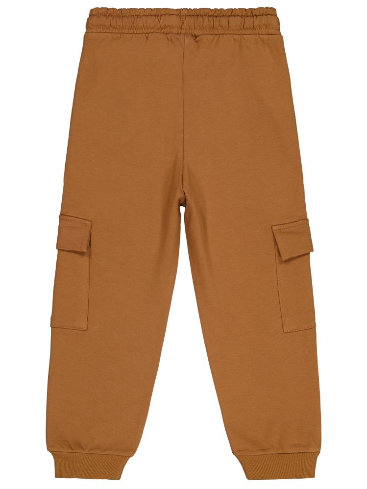 Civil Boys Cep Kapağı Prehıstorıc Baskılı 10-13 Yaş Eşofman Altı - Kahverengi