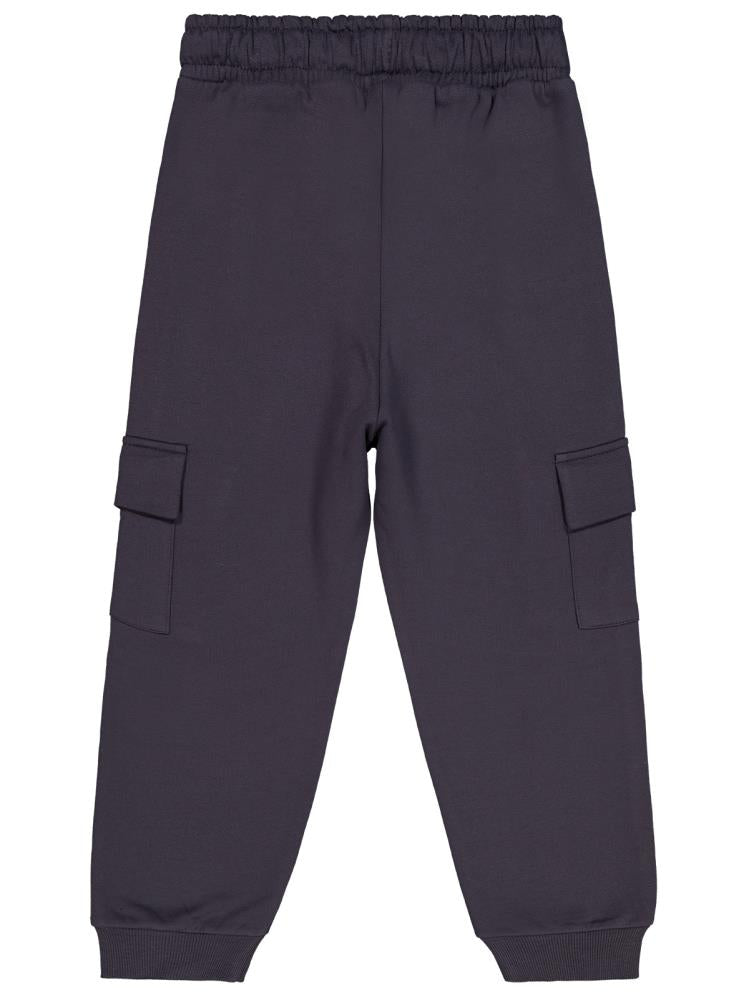 Civil Boys Cep Kapağı Prehıstorıc Baskılı 10-13 Yaş Eşofman Altı - Gri