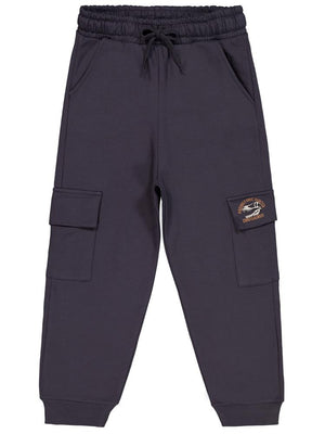 Civil Boys Cep Kapağı Prehıstorıc Baskılı 10-13 Yaş Eşofman Altı - Gri