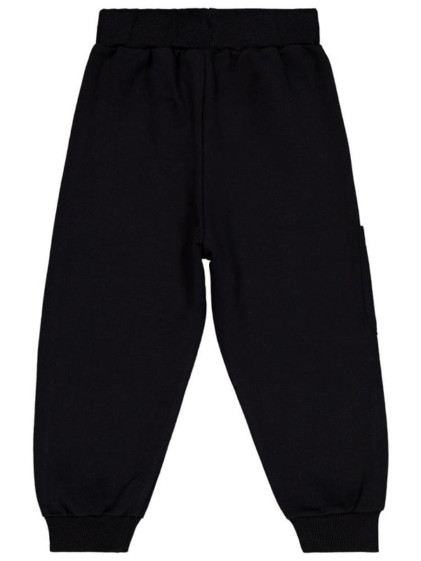 Civil Boys Canavar Baskılı 2-5 Yaş Eşofman Altı - Siyah