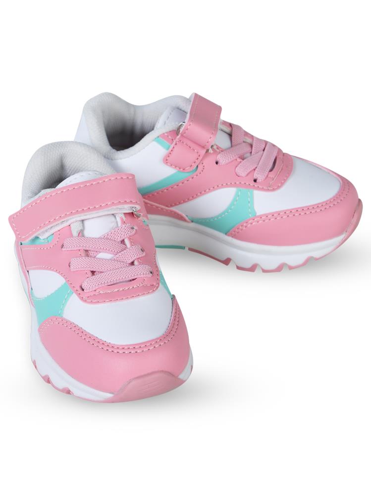 Archi 22-25 Numara Kız Spor Ayakkabı - Beyaz - Pembe
