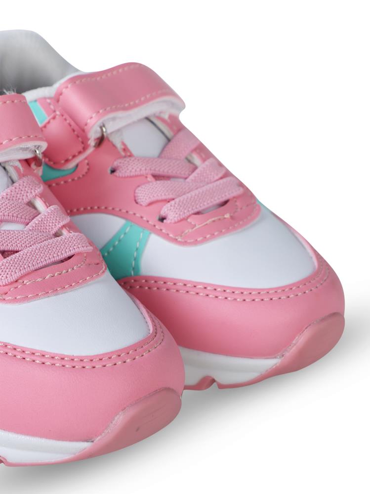 Archi 22-25 Numara Kız Spor Ayakkabı - Beyaz - Pembe