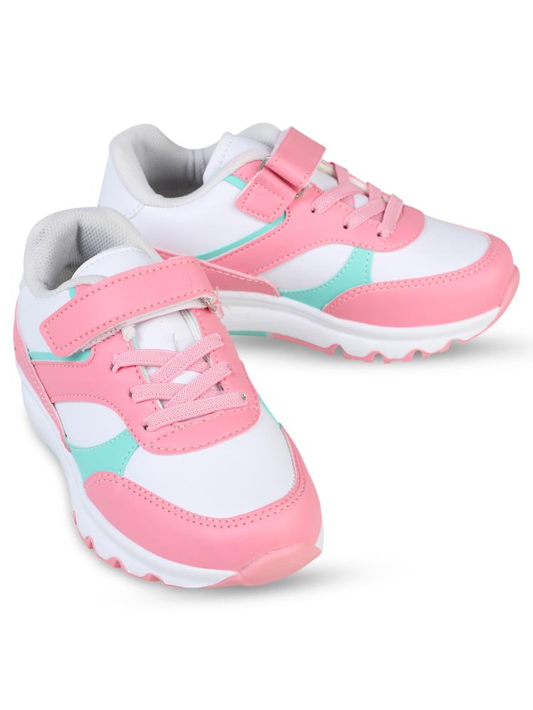 Archi 26-29 Numara Kız Spor Ayakkabı - Beyaz - Pembe