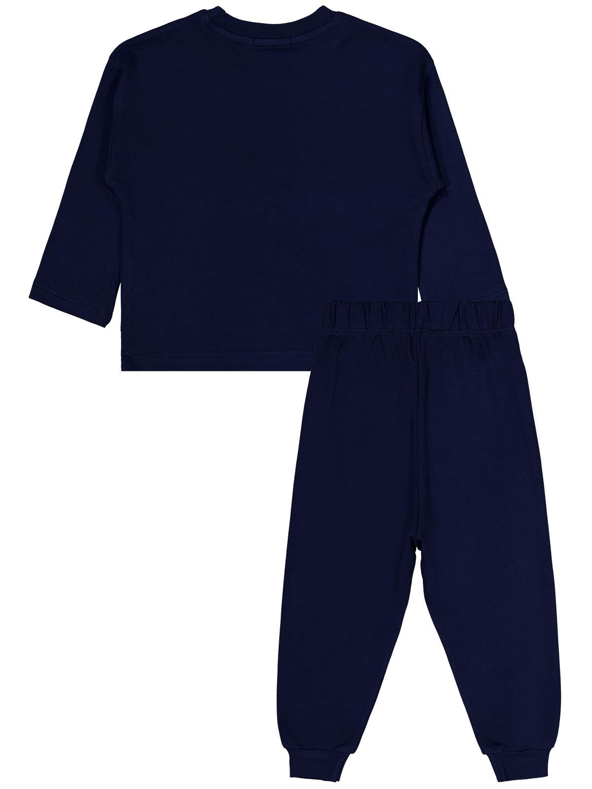 Civil Boys Galatic Baskılı 2-5 Yaş Eşofman Takımı - Lacivert