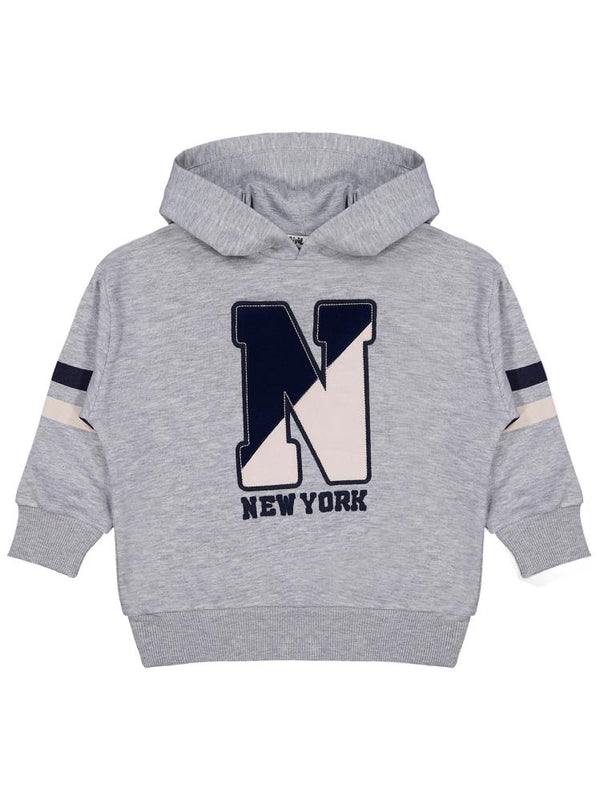 Civil Boys Newyork Baskılı 2-5 Yaş Sweatshirt - Gri