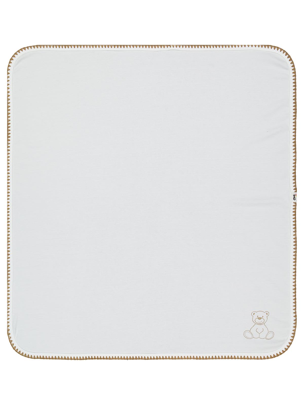 Civil Baby Ayıcık Baskılı Battaniye - Ekru