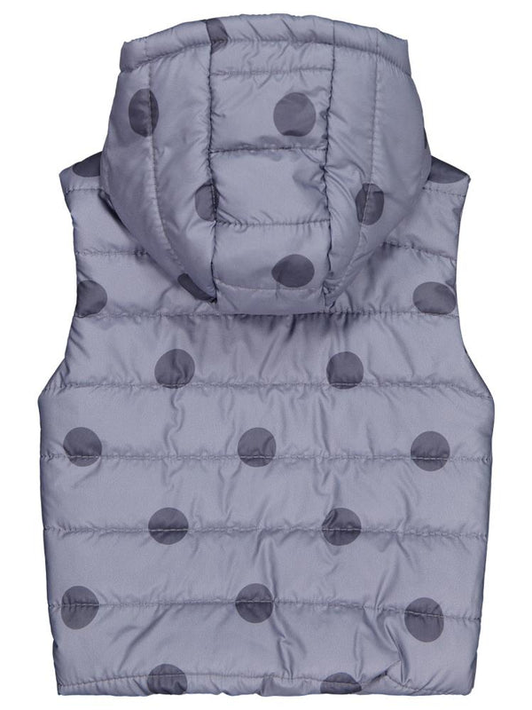Civil Girls Puan Baskılı 2-5 Yaş Yelek - Gri