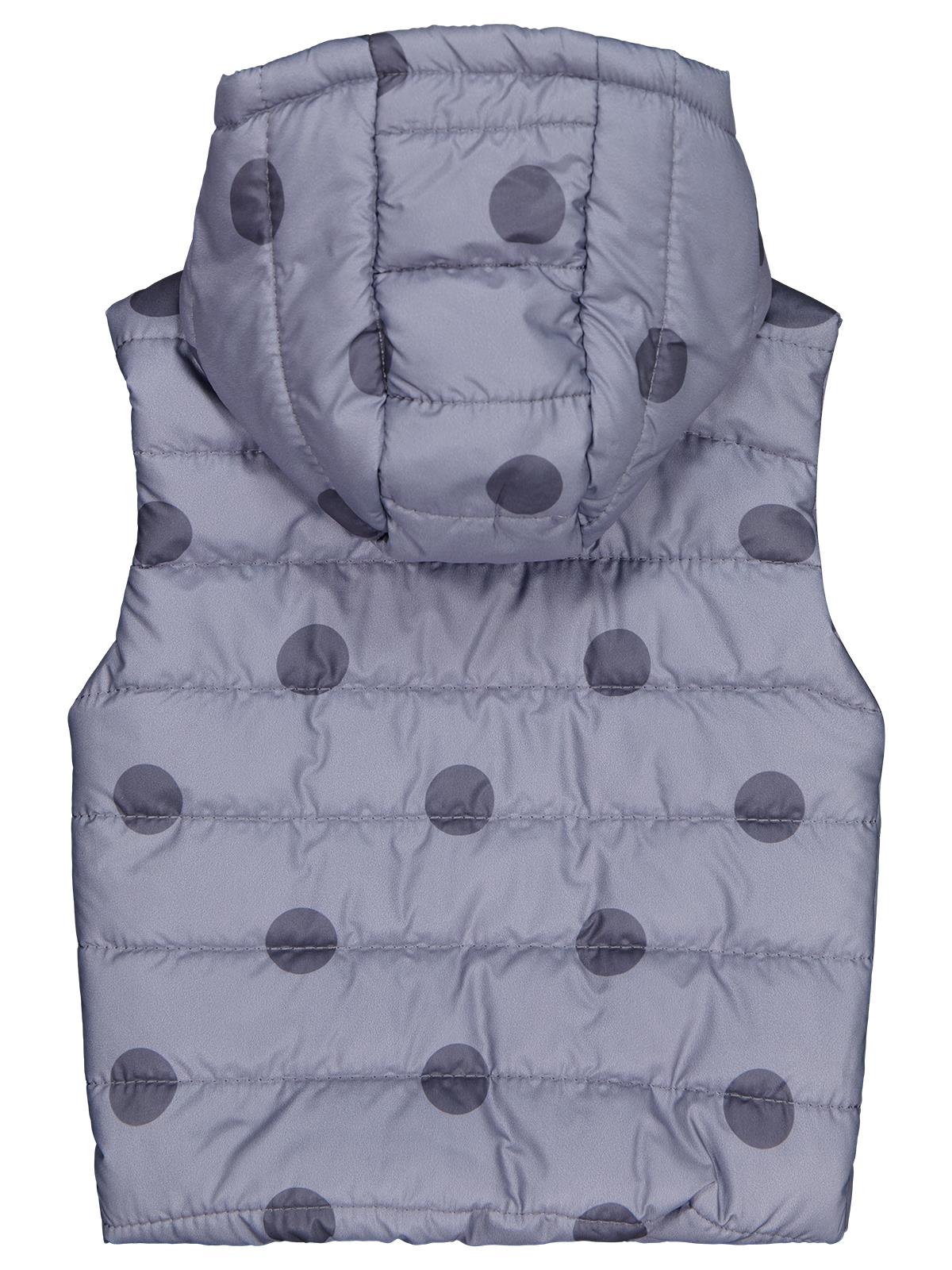 Civil Girls Puan Baskılı 2-5 Yaş Yelek - Gri