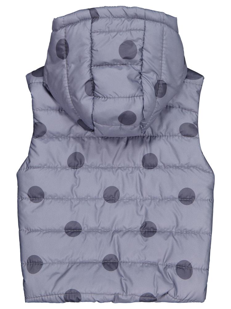 Civil Girls Puan Baskılı 2-5 Yaş Yelek - Gri